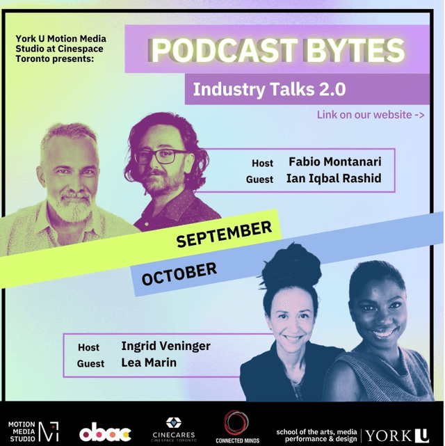 Moderator | Podcast episode featuring a conversation with Ian Iqbal Rashid on Writing for TV.